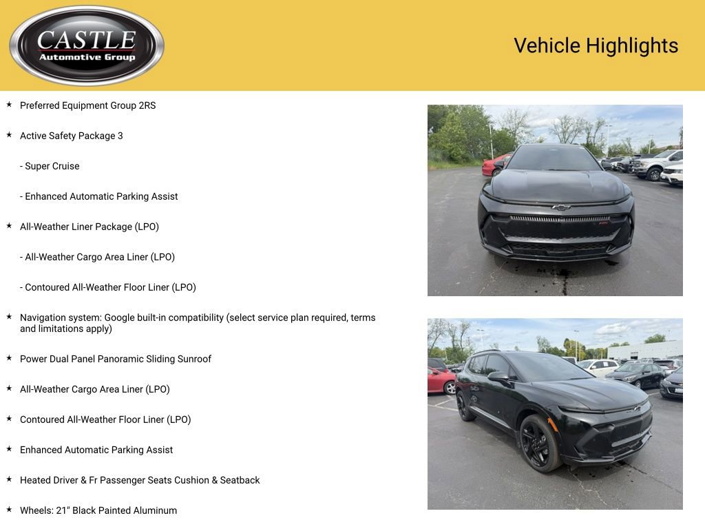 Used 2024 Chevrolet Equinox EV RS w/ Active Safety Package 3 AWD/4WD image 4