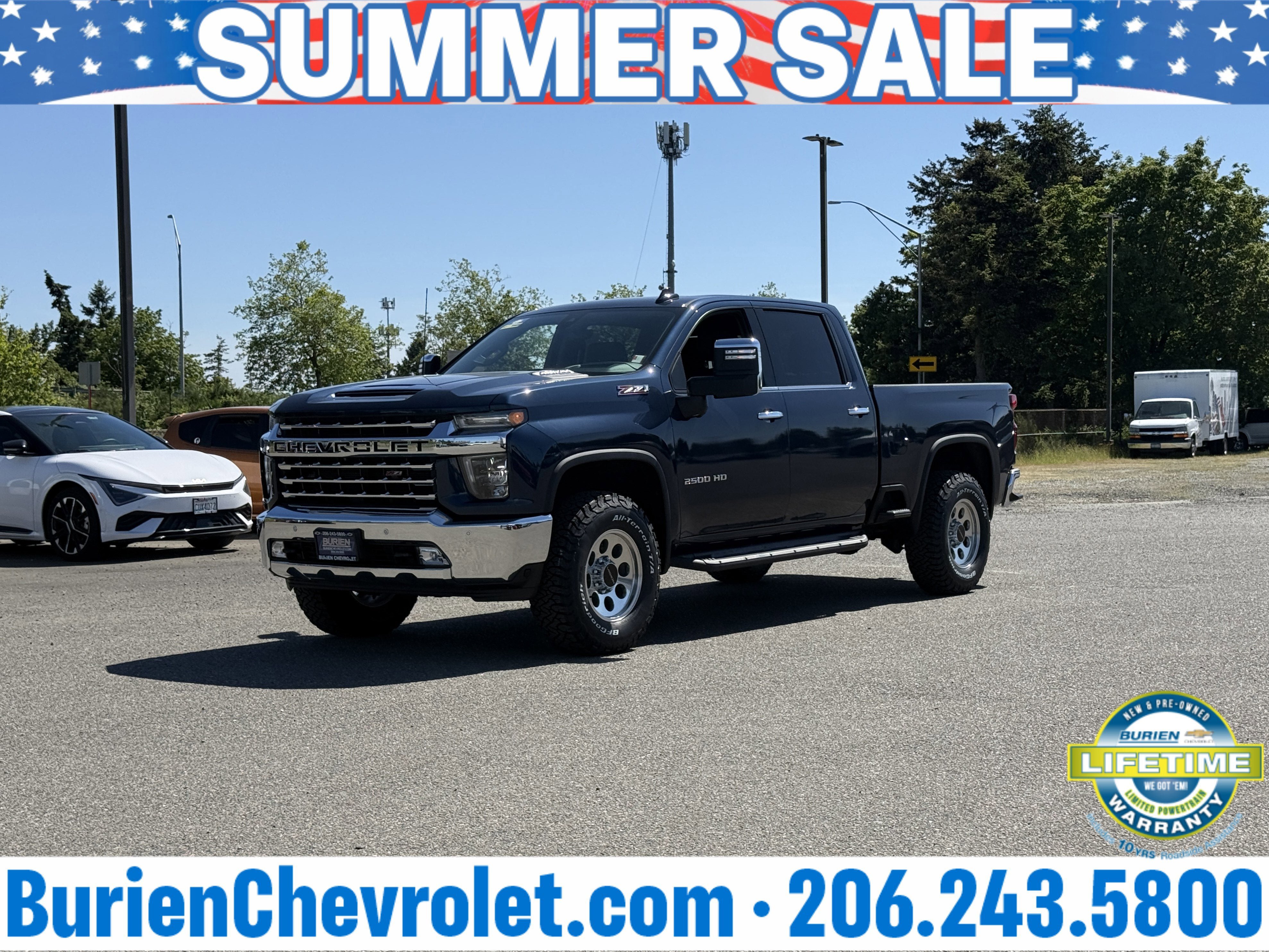 Used 2022 Chevrolet Silverado 2500 LTZ w/ LTZ Plus Package AWD/4WD image 43
