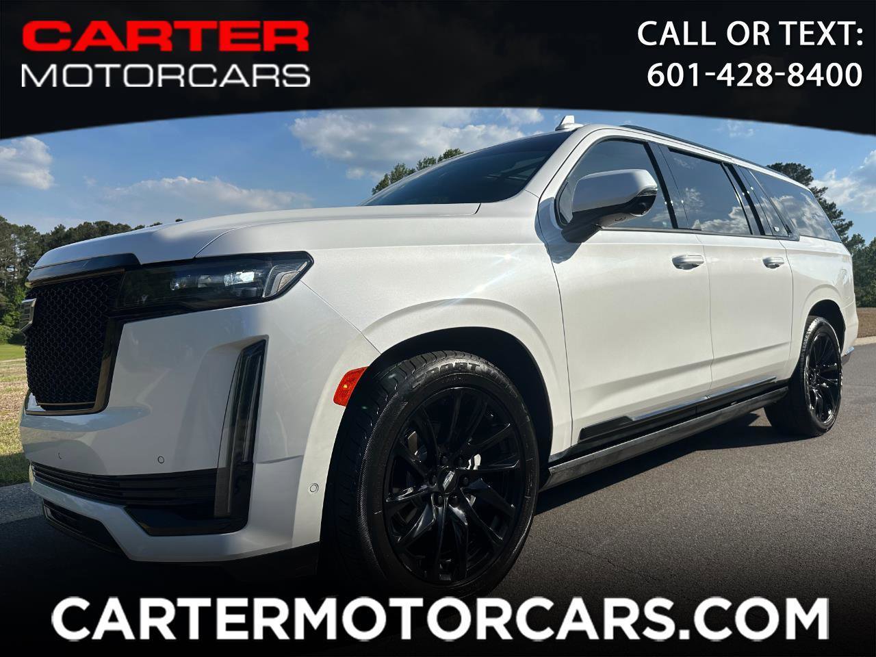 Used 2021 Cadillac Escalade ESV Sport w/ Driver Assist Tech Package