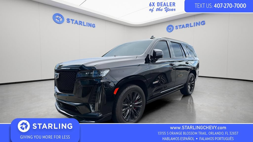 Used 2023 Cadillac Escalade V w/ LPO, ONYX Package