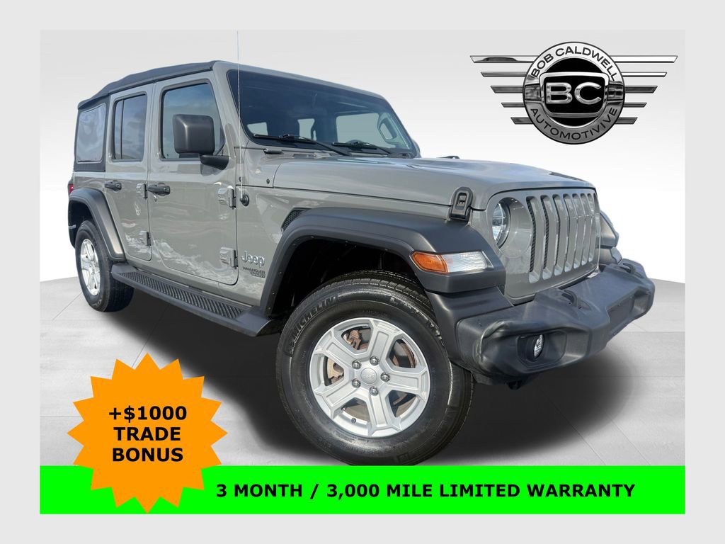 Used 2021 Jeep Wrangler Unlimited Sport
