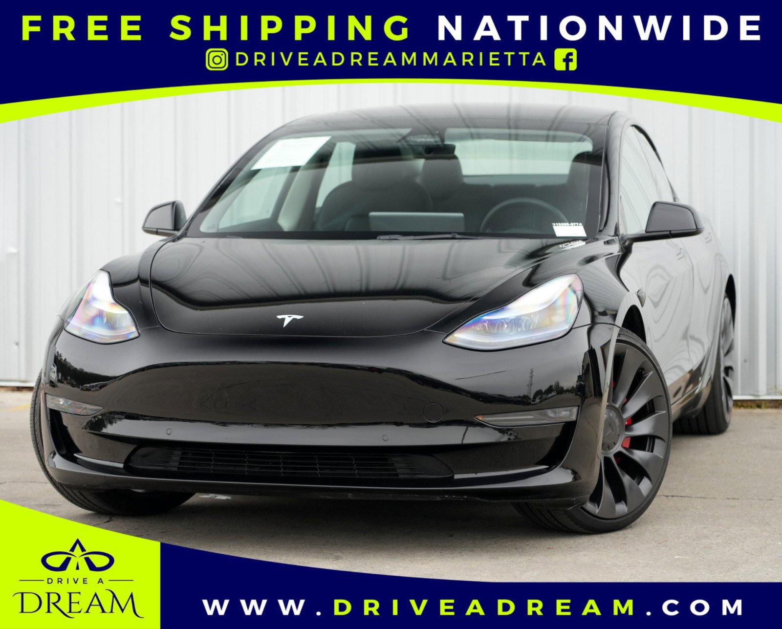 Used 2022 Tesla Model 3 Performance