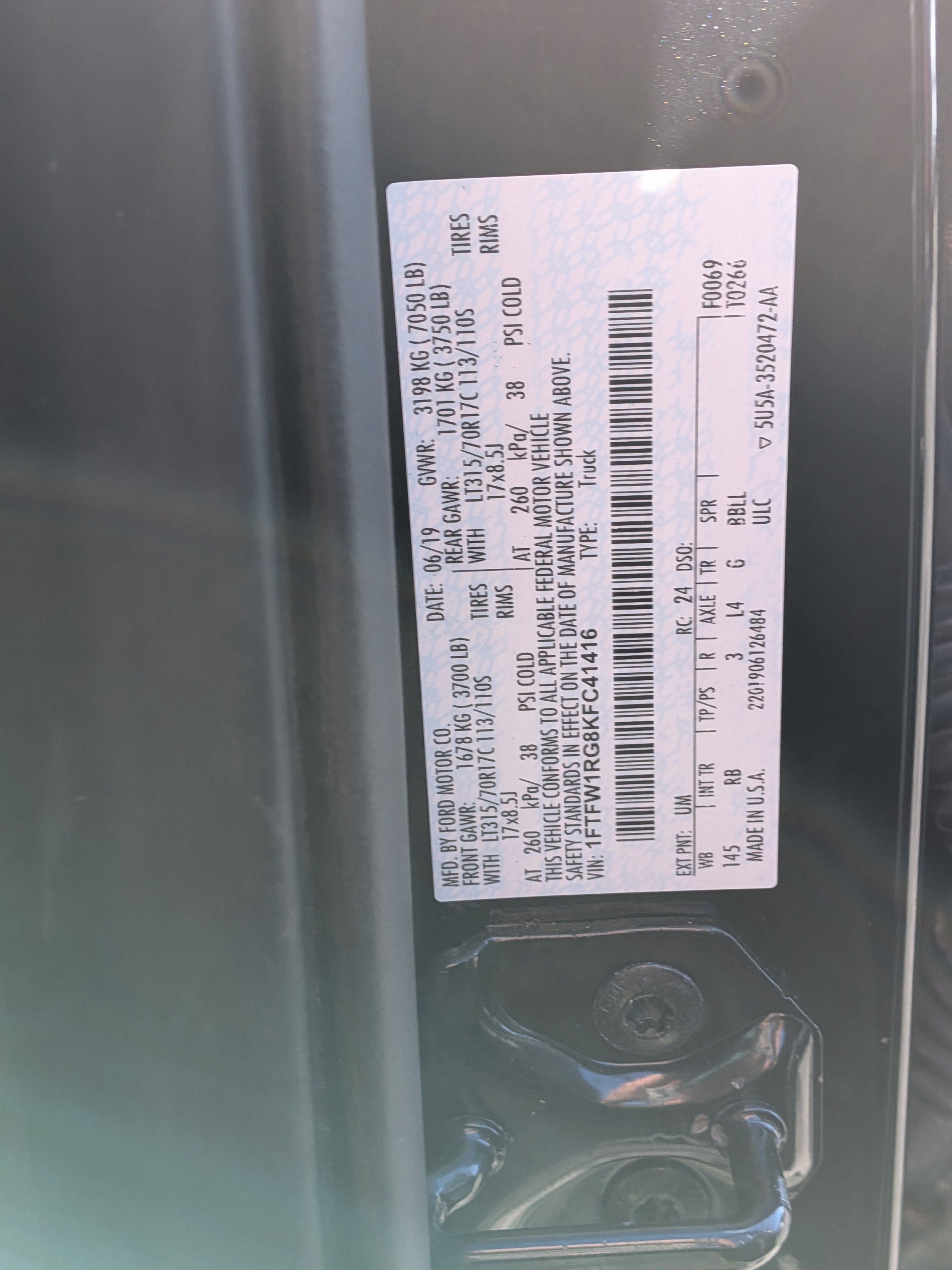 Used 2019 Ford F150 Raptor w/ Equipment Group 802A Luxury AWD/4WD image 41