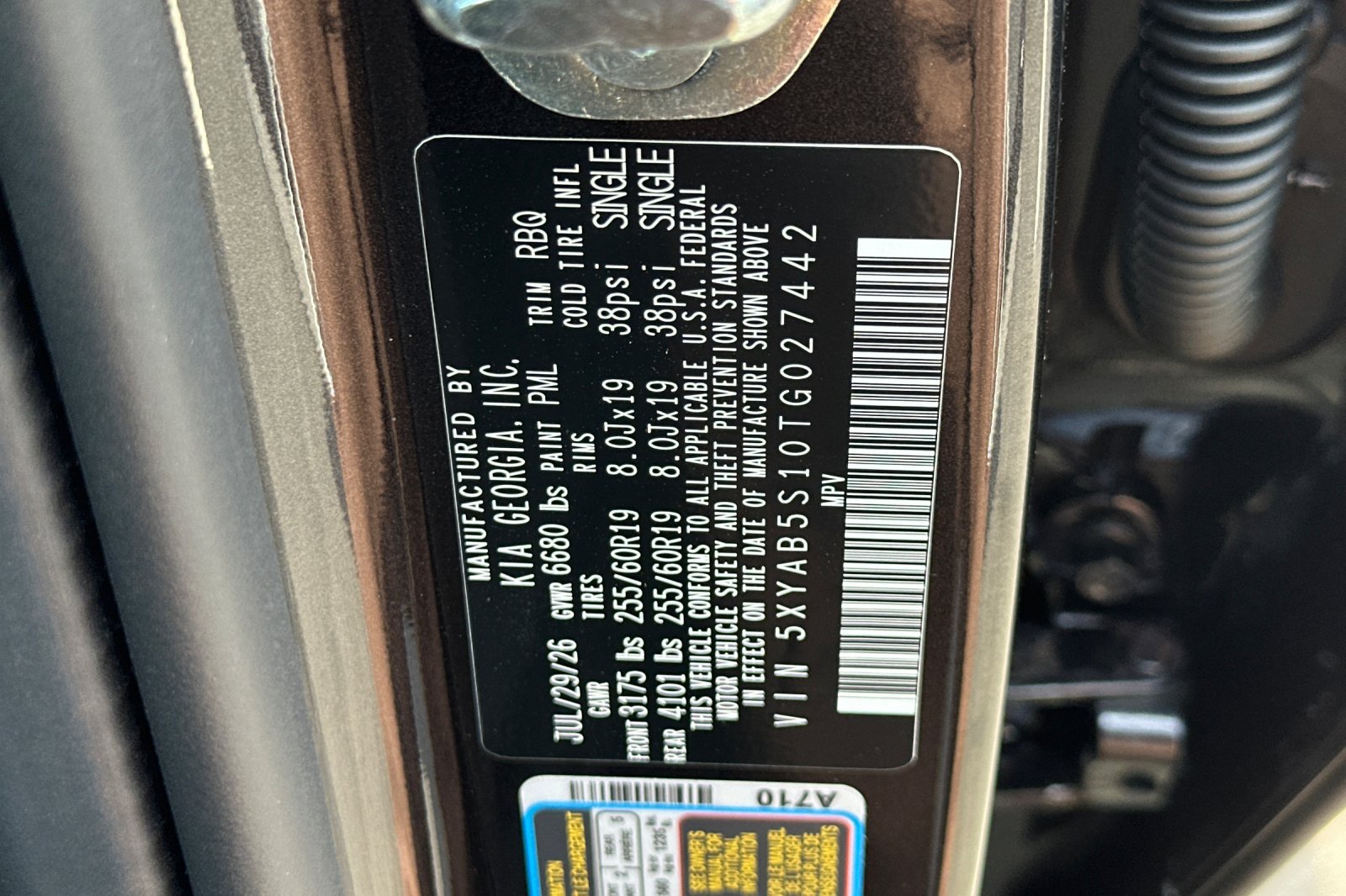 New 2026 Kia EV9 Light RWD image 27