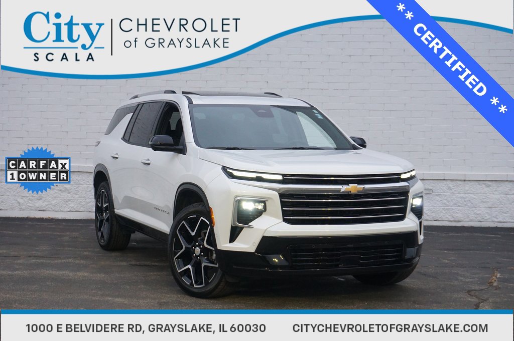 Certified 2025 Chevrolet Traverse High Country