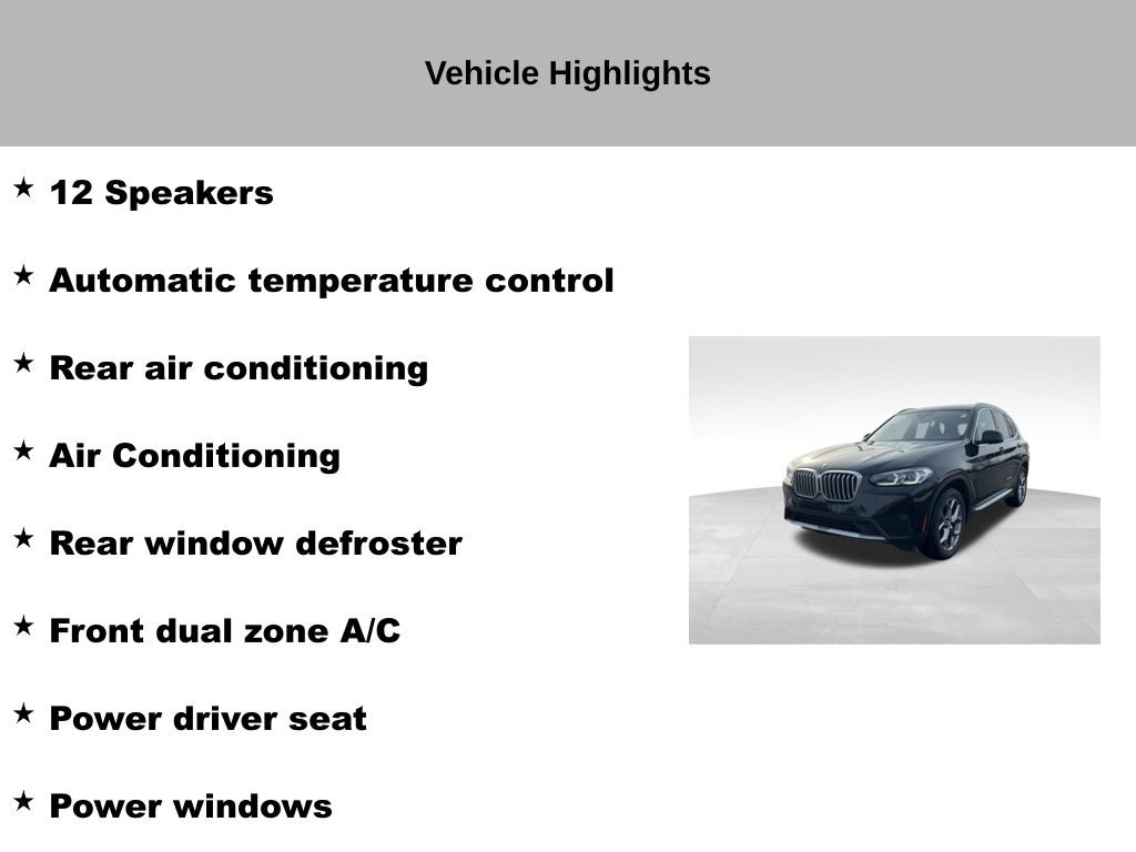 Used 2023 BMW X3 xDrive30i image 27