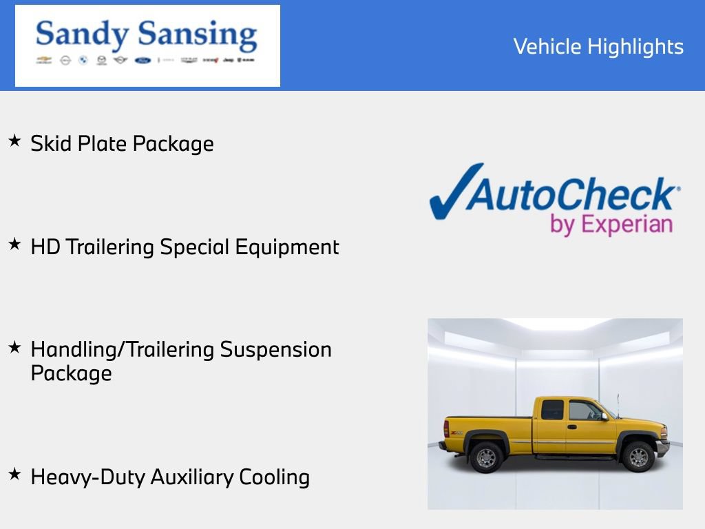 Used 2002 GMC Sierra 1500 4x4 Extended Cab w/ SLT Marketing Option Pkg image 7