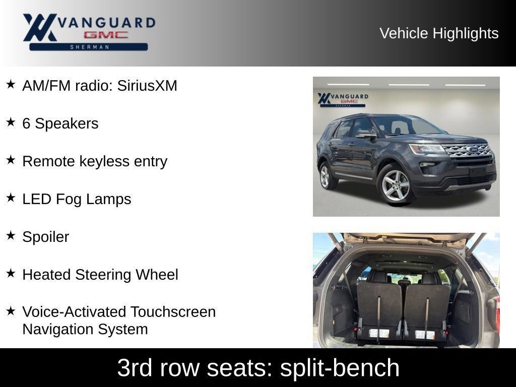 Used 2019 Ford Explorer XLT w/ Equipment Group 202A FWD image 12