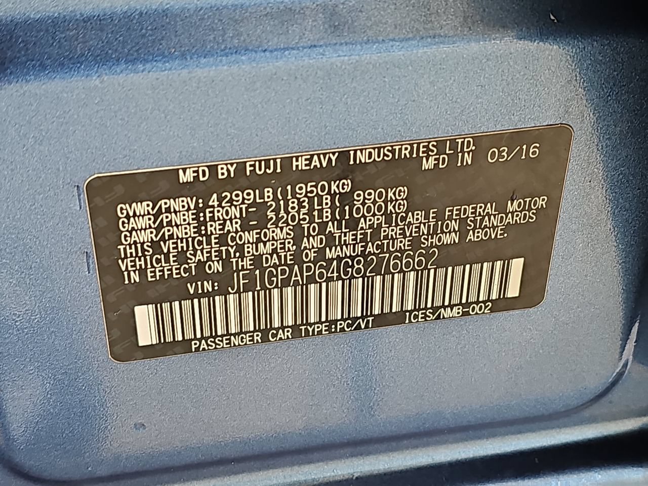 Used 2016 Subaru Impreza 2.0i Sport Premium AWD/4WD image 41