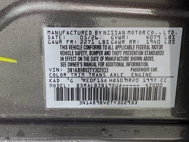 New 2026 Nissan Sentra S w/ Floor Mat Package FWD image 20