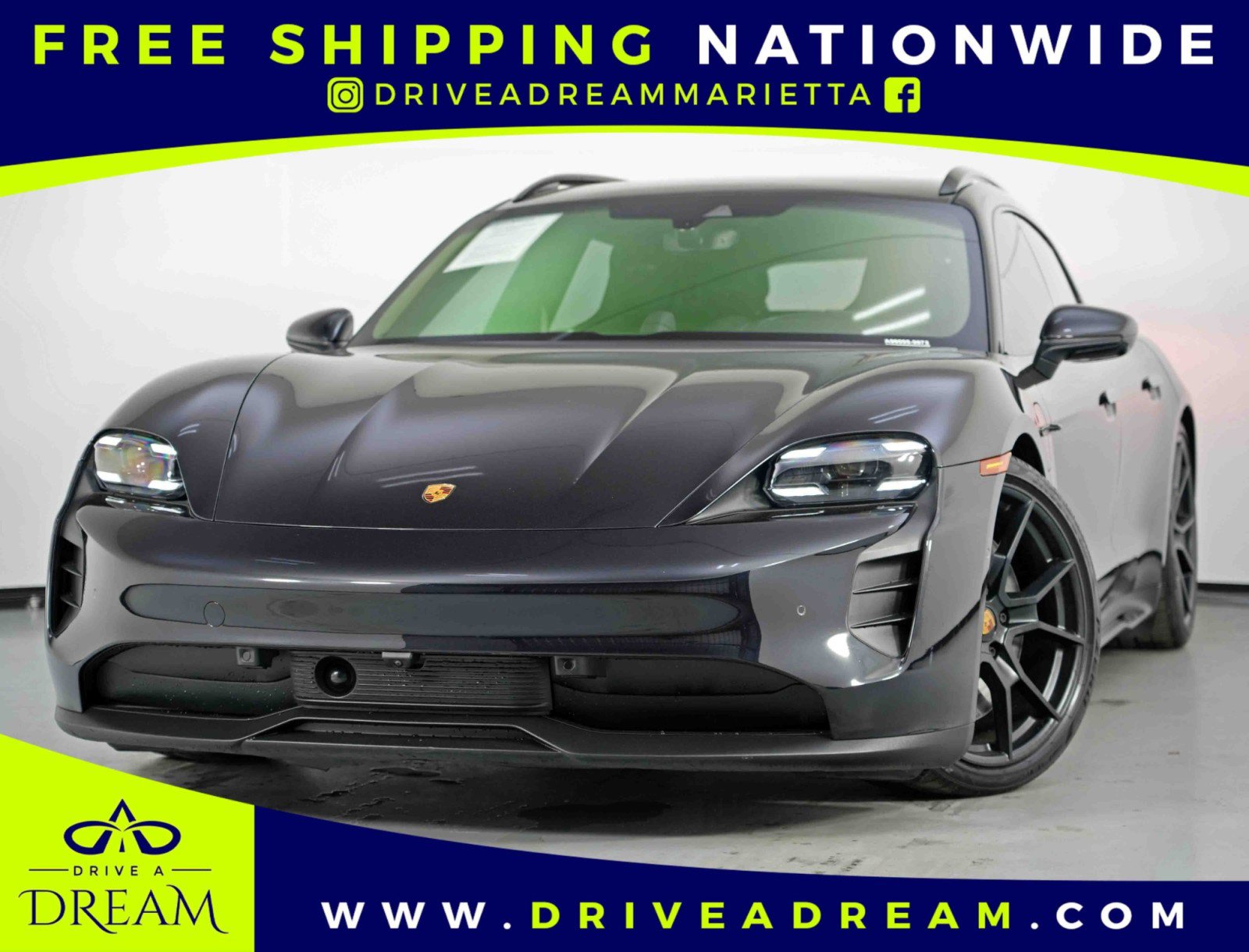 Used 2023 Porsche Taycan GTS AWD/4WD image 1