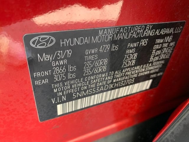 Used 2019 Hyundai Santa Fe Limited w/ Cargo Package FWD image 30