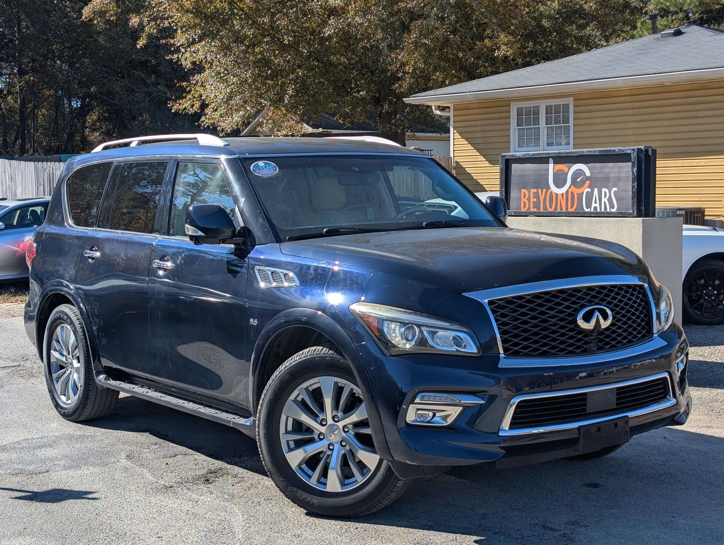 Used 2016 INFINITI QX80 Sport Utility 4D w/ Driver's Assistance Package image 1