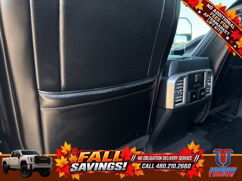 Used 2018 Ford F350 Platinum w/ Platinum Ultimate Package AWD/4WD image 23