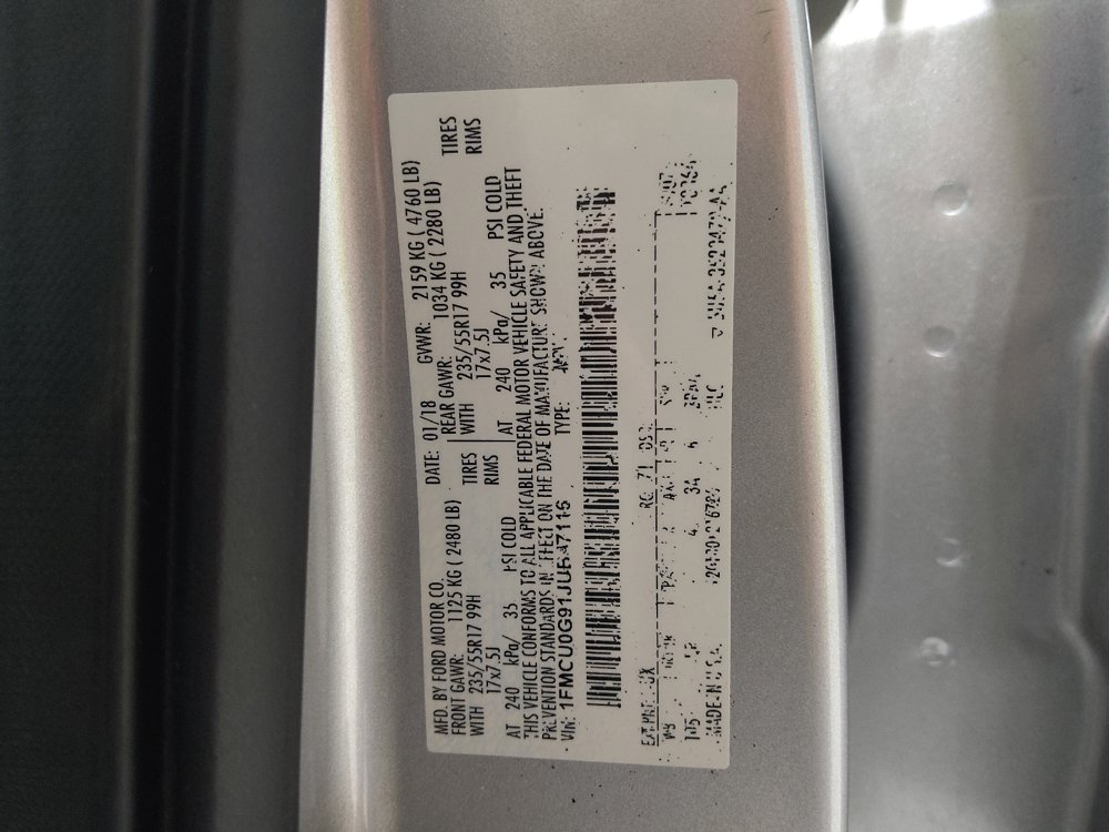 Used 2018 Ford Escape SE image 33