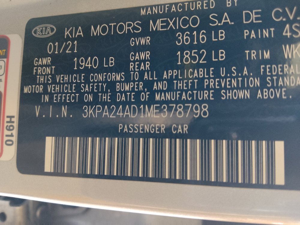 Used 2021 Kia Rio S FWD image 33