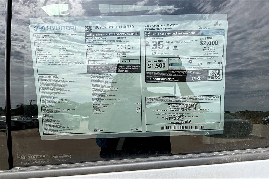 Used 2025 Hyundai Tucson Limited image 22