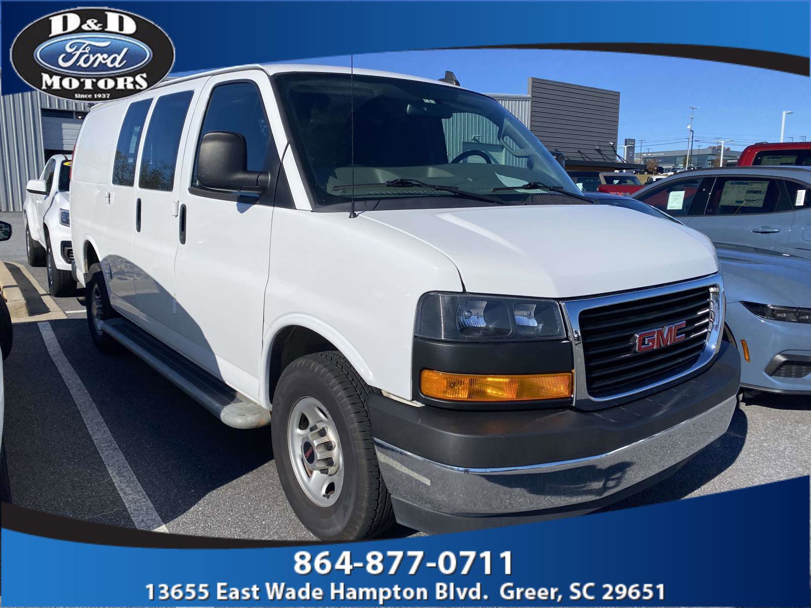 Used 2021 GMC Savana 2500 w/ Driver Convenience Package
