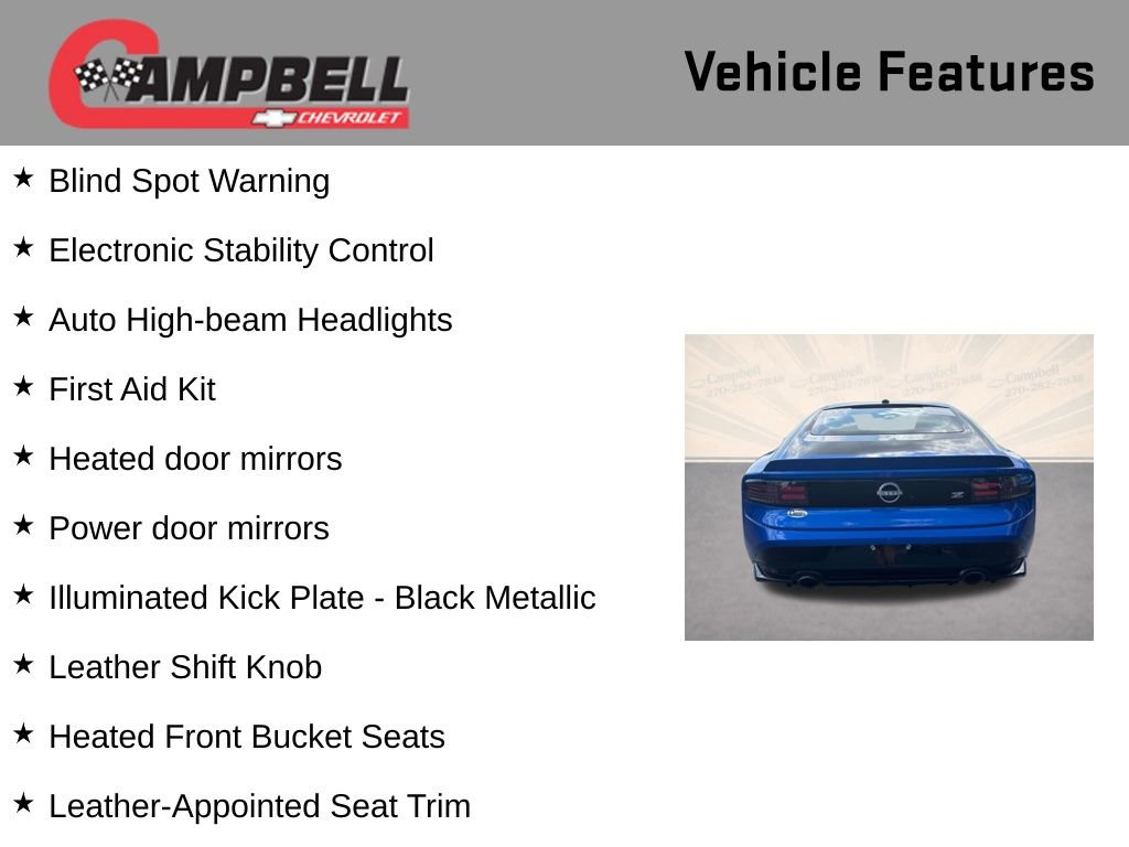 Used 2024 Nissan Z Performance w/ Floor Mat Package image 10