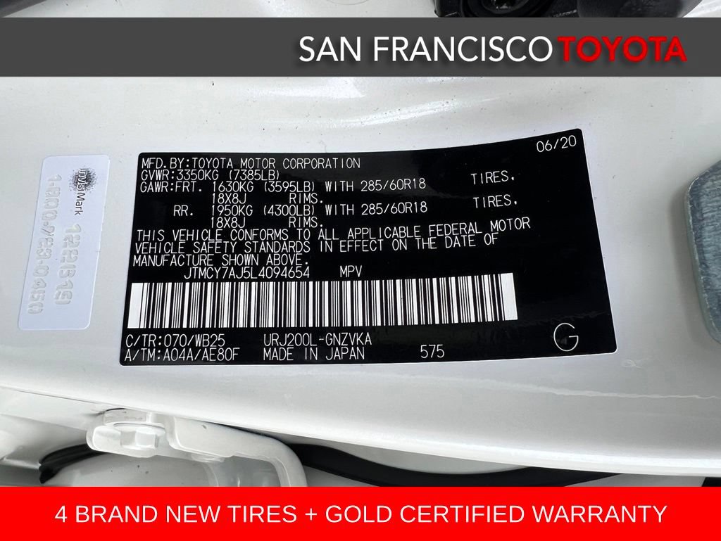 Certified 2020 Toyota Land Cruiser Heritage Edition AWD/4WD image 47