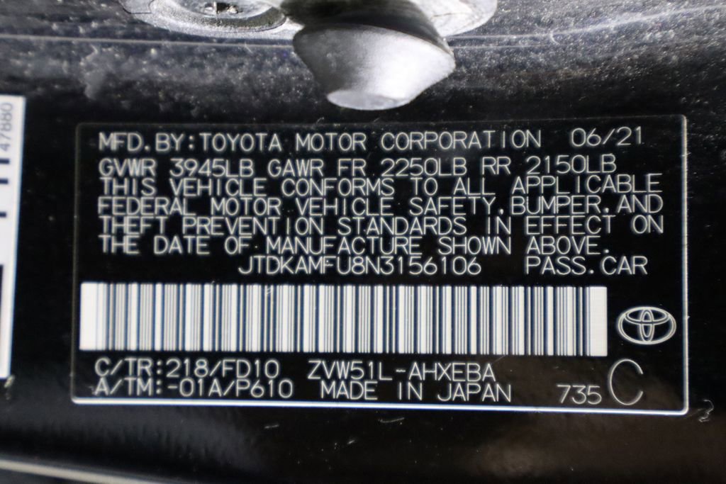 Used 2022 Toyota Prius LE image 33