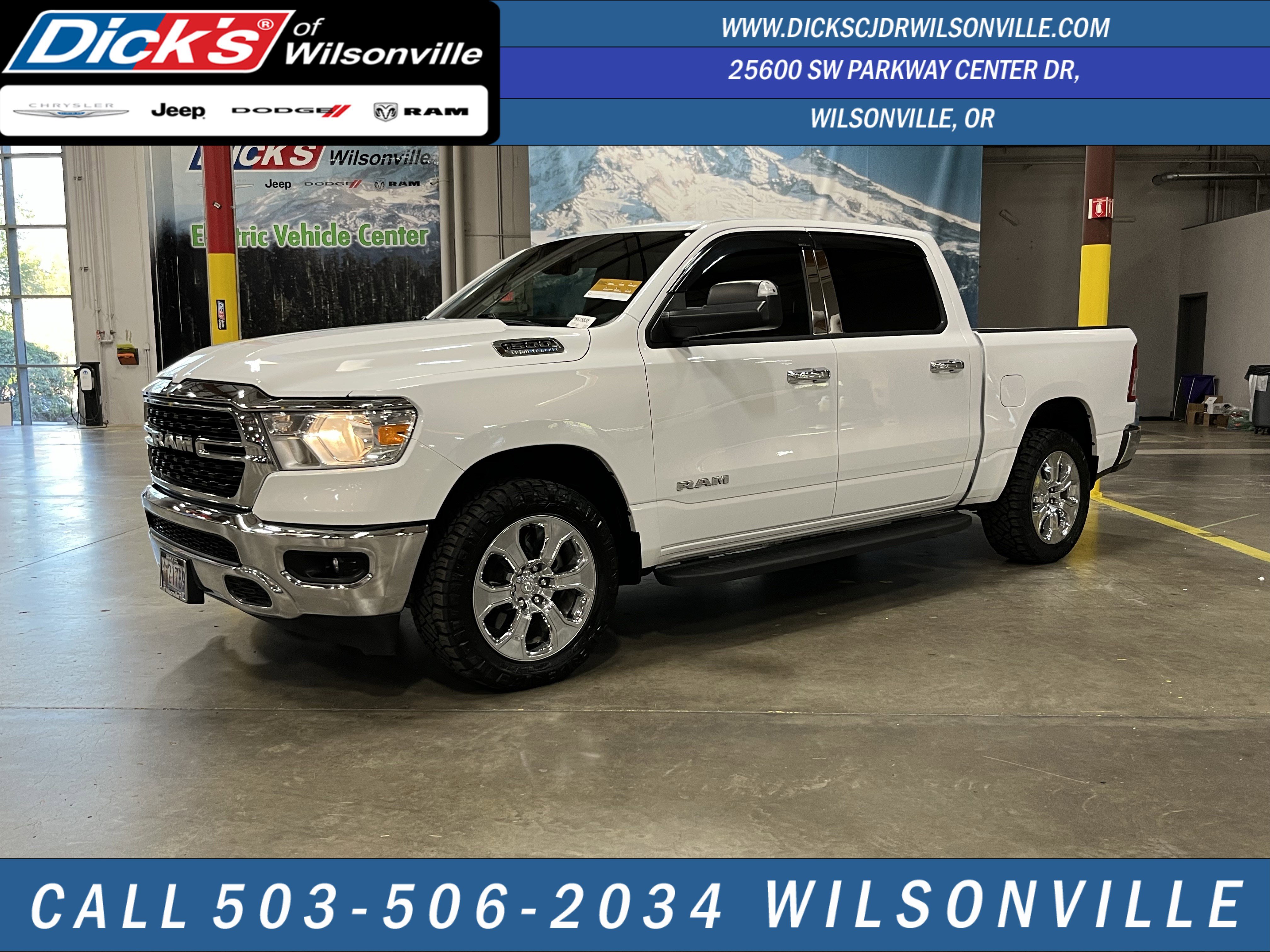 Certified 2023 RAM 1500 Big Horn w/ Trailer Tow Group AWD/4WD image 1