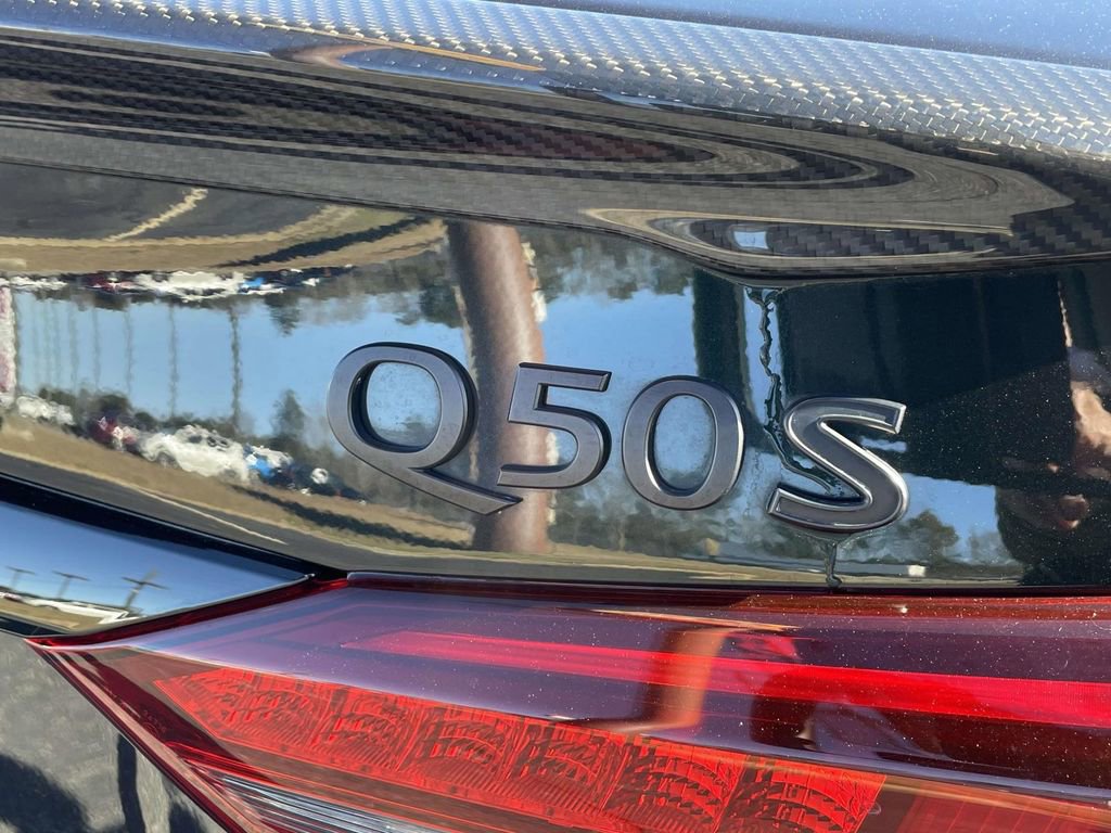 Used 2024 INFINITI Q50 Red Sport 400 w/ Black Opal Edition image 8
