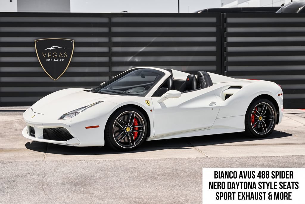 Used 2019 Ferrari 488 Spider