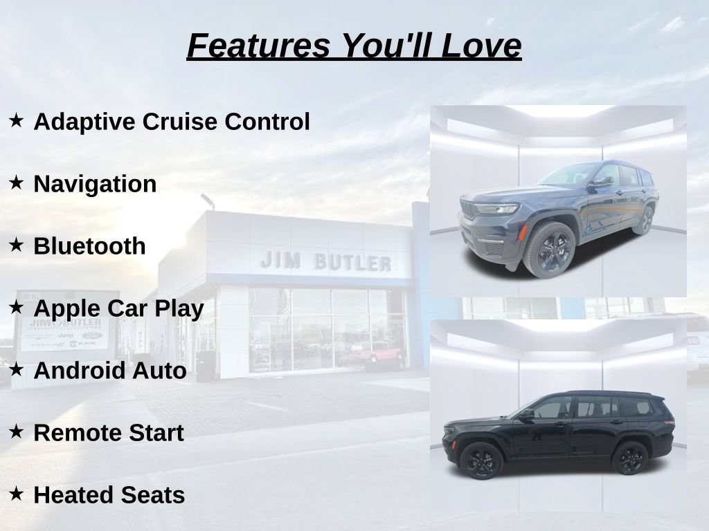 Used 2024 Jeep Grand Cherokee L Limited w/ Black Appearance Package AWD/4WD image 8