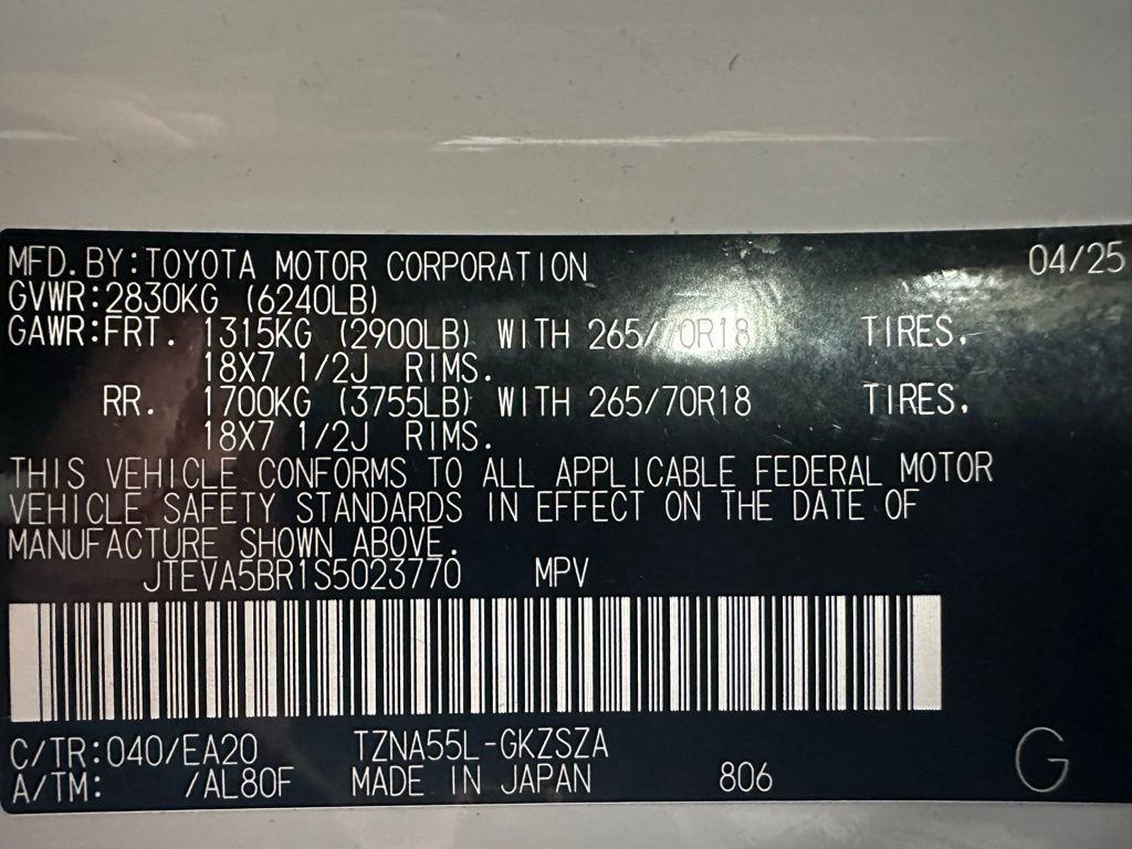 Used 2025 Toyota 4Runner TRD Off-Road Premium image 11