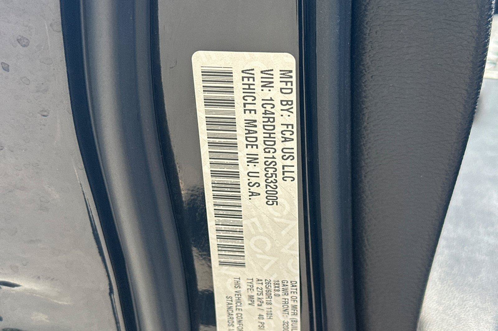 Certified 2025 Dodge Durango GT RWD image 31