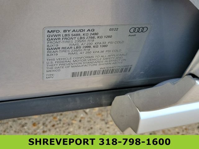 Used 2022 Audi Q5 2.0T Premium Plus w/ Premium Plus Package AWD/4WD image 34
