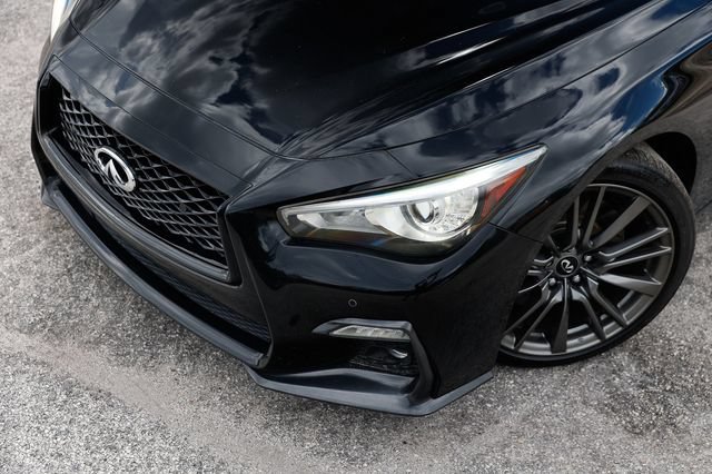 Used 2018 INFINITI Q50 Red Sport 400 w/ Sensory Package (Sport) RWD image 28