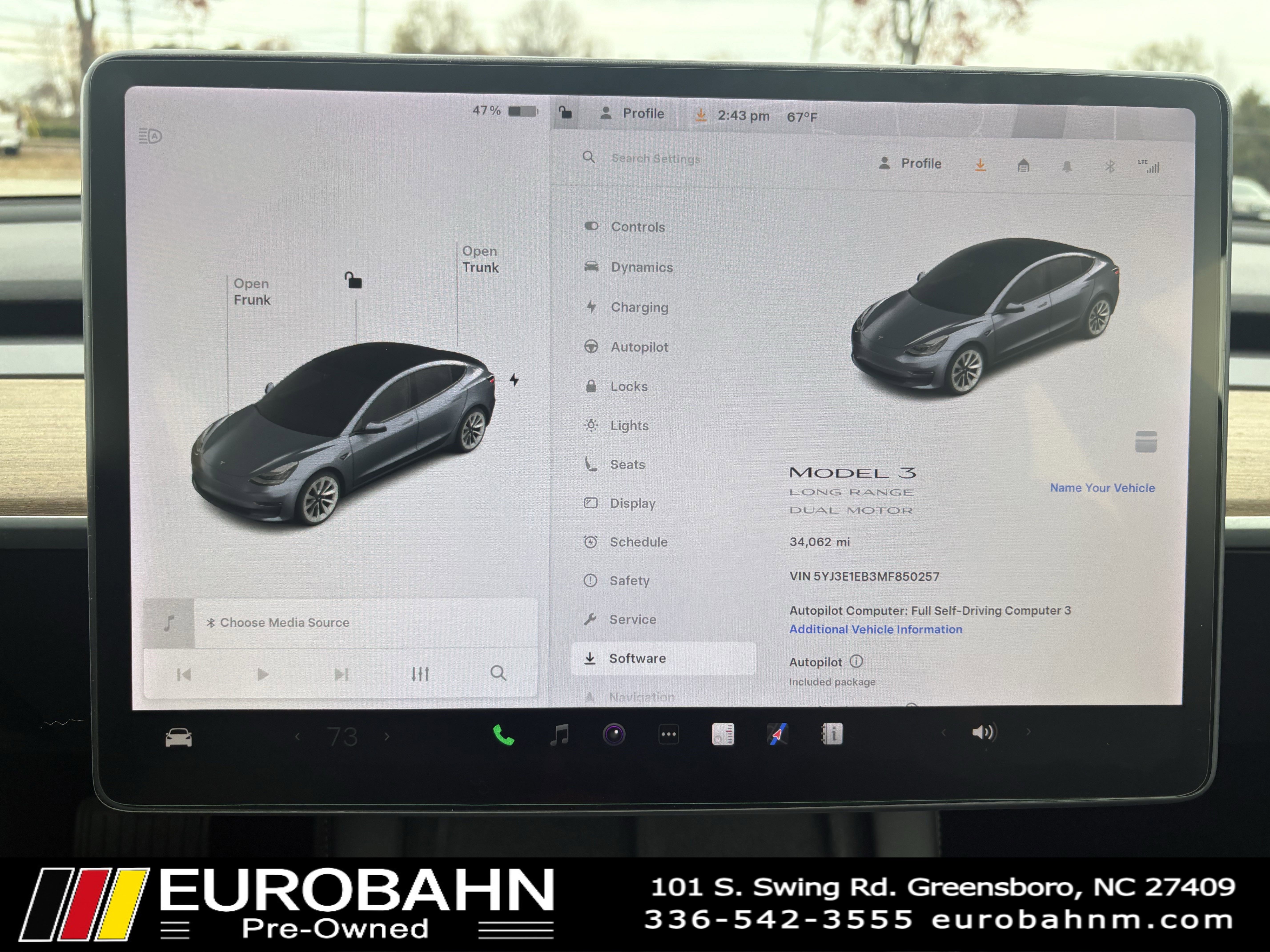 Used 2021 Tesla Model 3 Long Range image 20