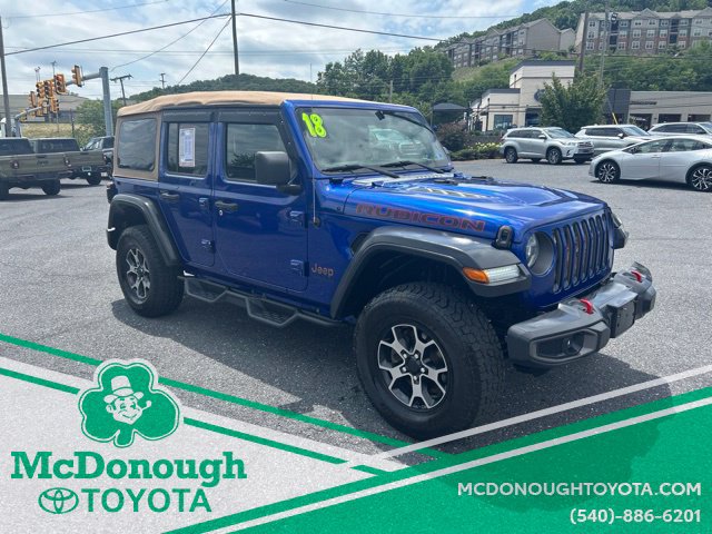 Used 2018 Jeep Wrangler Unlimited Rubicon w/ LED Lighting Group AWD/4WD image 9