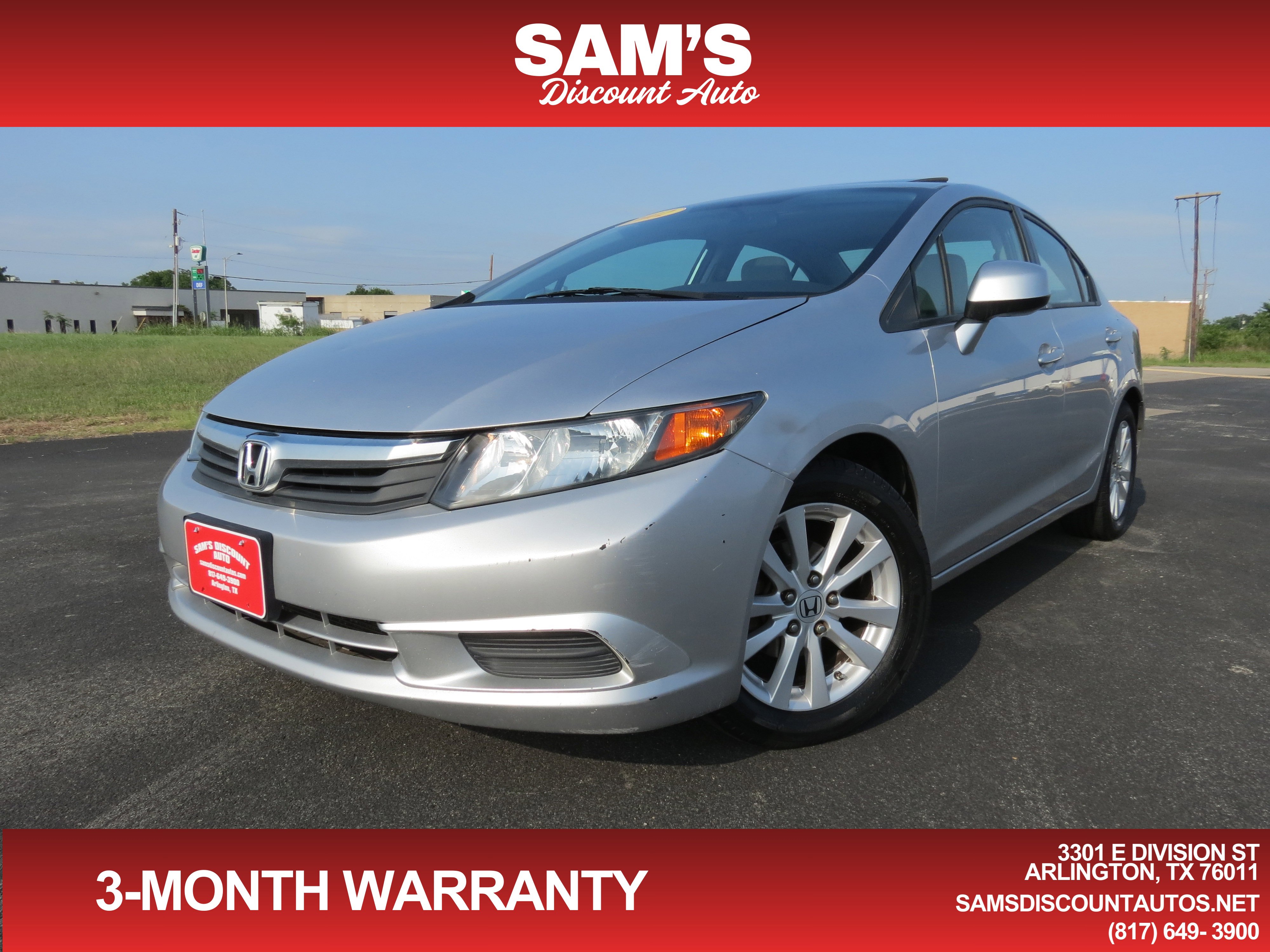 Used 2012 Honda Civic EX