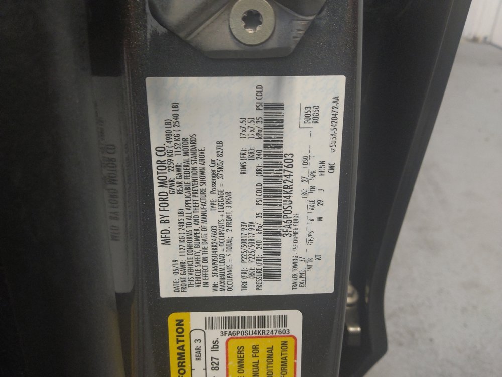 Used 2019 Ford Fusion Energi Titanium image 33