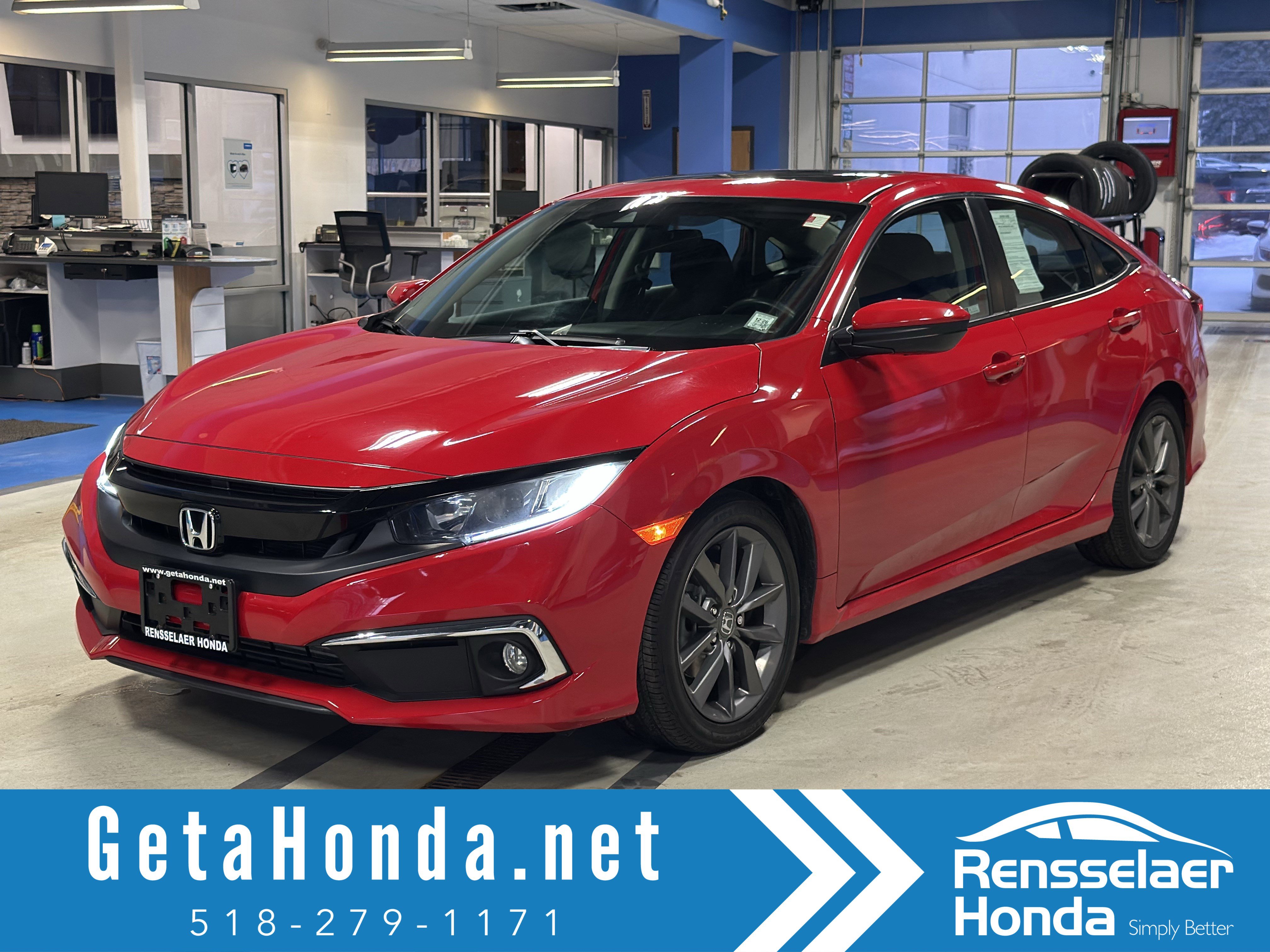 Used 2020 Honda Civic EX image 1