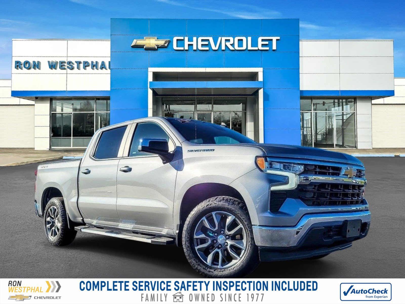 Certified 2024 Chevrolet Silverado 1500 LT AWD/4WD image 1