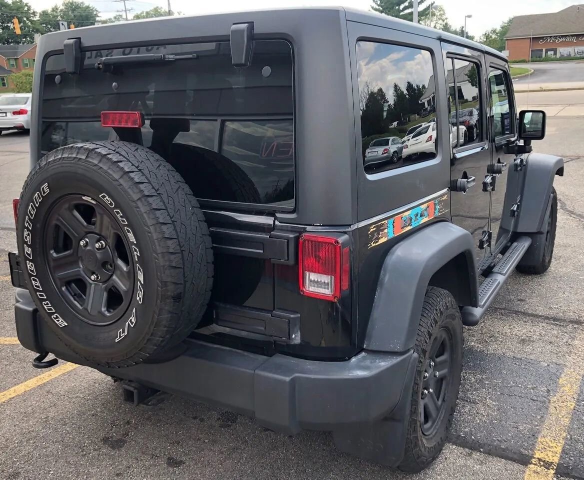 Used 2015 Jeep Wrangler Unlimited Sport w/ Mopar Black Appearance Group image 8