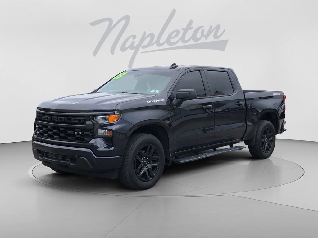 Used 2023 Chevrolet Silverado 1500 Custom w/ LPO, Dark Essentials Package