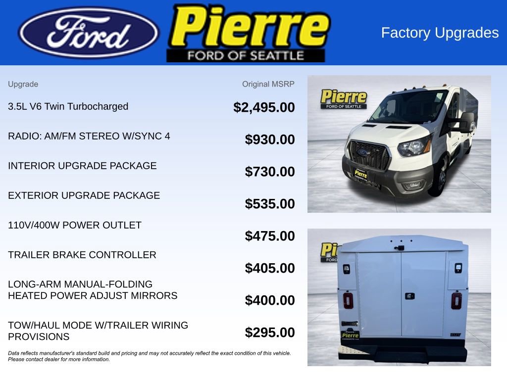 New 2024 Ford Transit 350 AWD w/ Interior Upgrade Package image 14