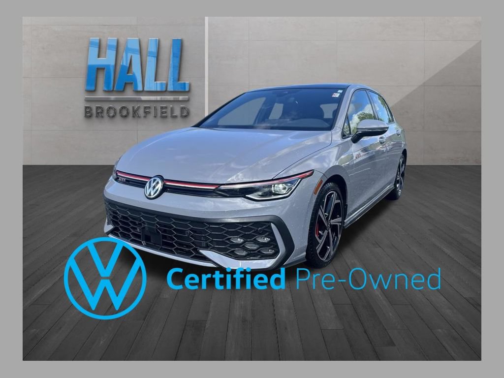 Certified 2025 Volkswagen GTI SE FWD image 1