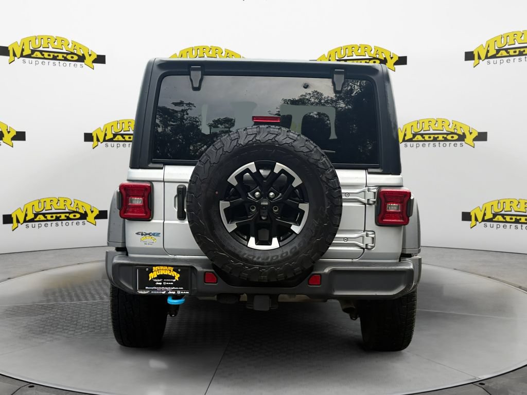 Used 2024 Jeep Wrangler Unlimited Rubicon 4xe AWD/4WD image 4