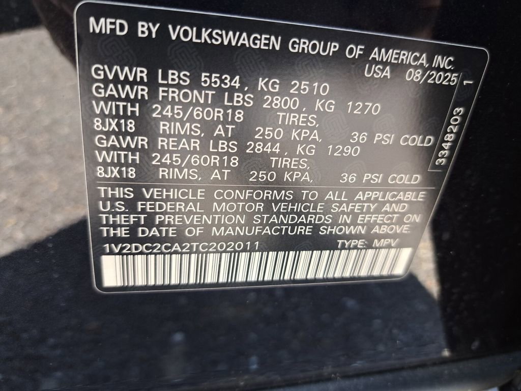 Used 2026 Volkswagen Atlas Cross Sport SE image 26