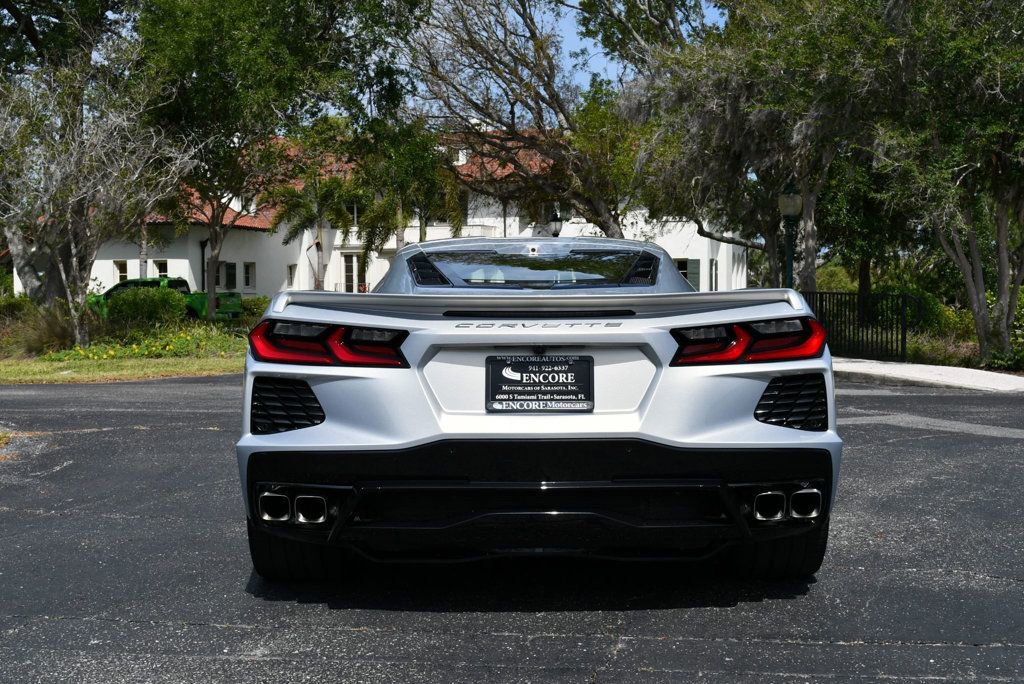 Used 2024 Chevrolet Corvette Stingray Coupe w/ Chrome Exterior Badge Package RWD image 24