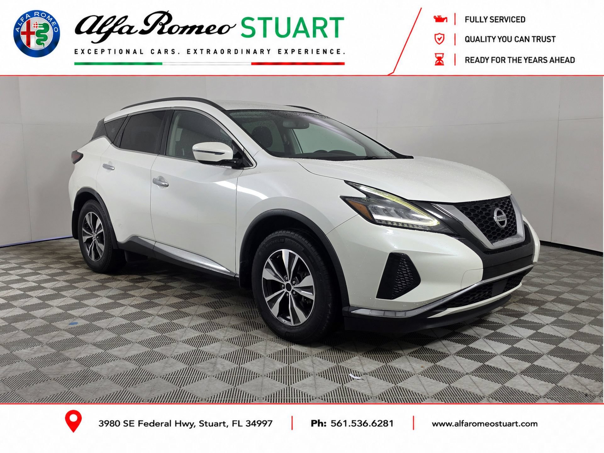Used 2019 Nissan Murano SV w/ Cargo Package FWD 360° Tour