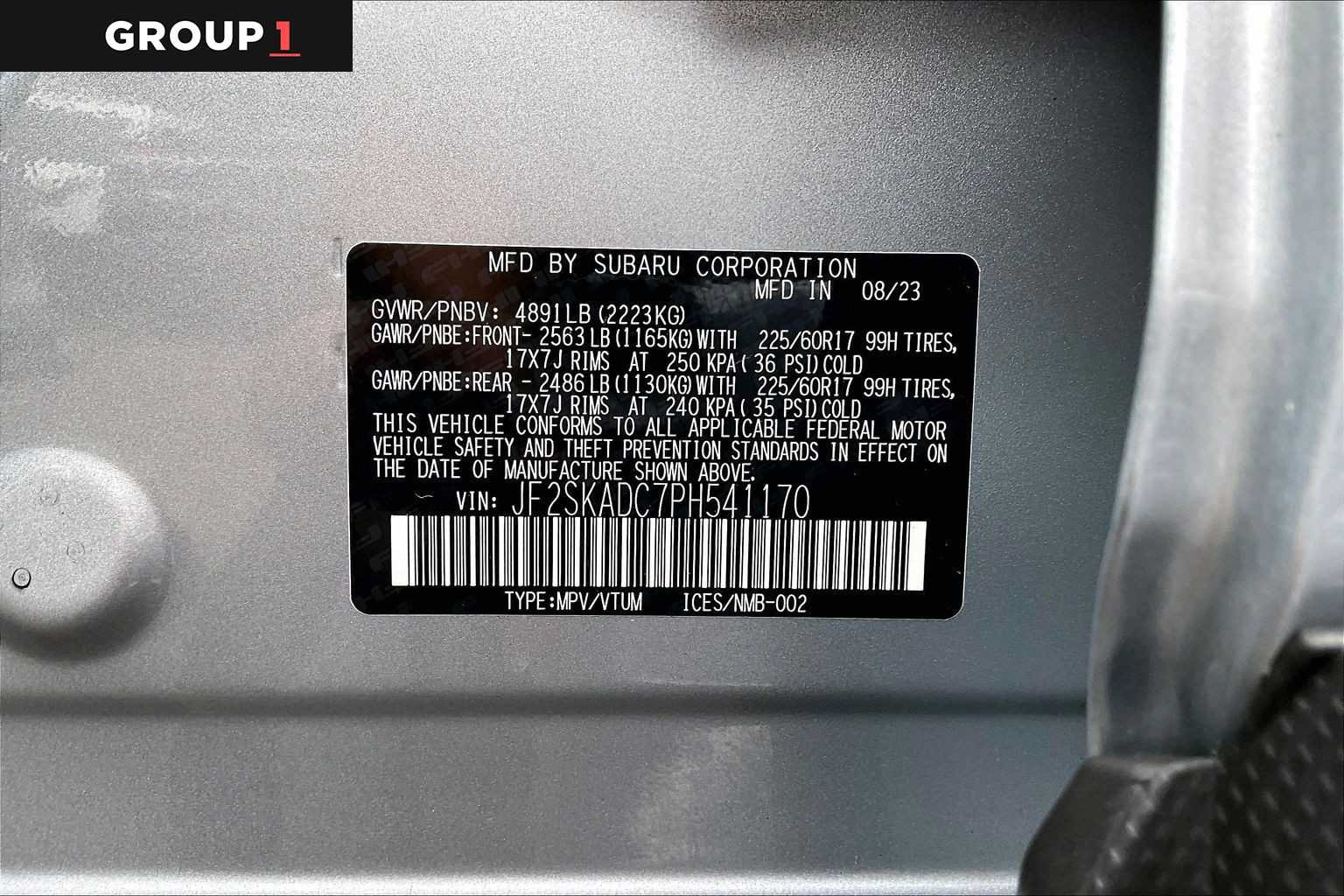 Certified 2023 Subaru Forester Premium AWD/4WD image 36