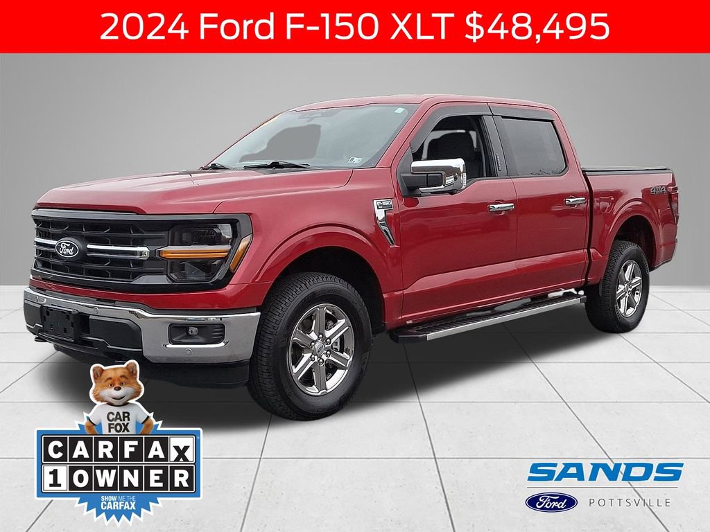 Used 2024 Ford F150 XLT w/ Equipment Group 302A MID image 1