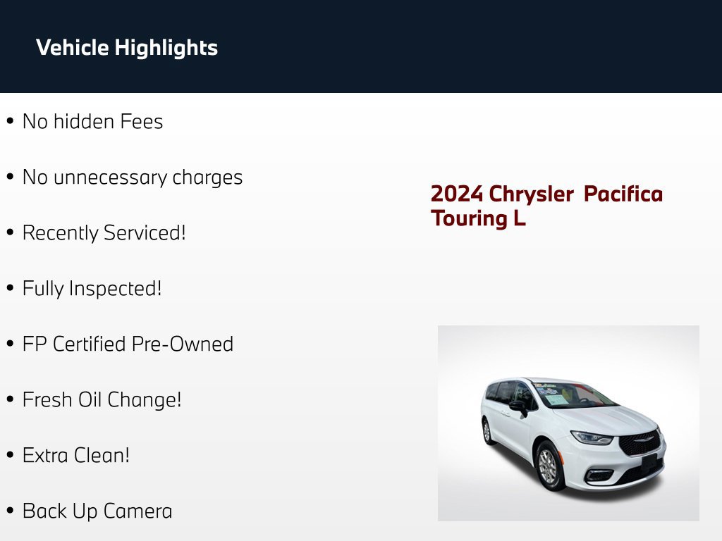 Used 2024 Chrysler Pacifica Touring-L FWD image 64